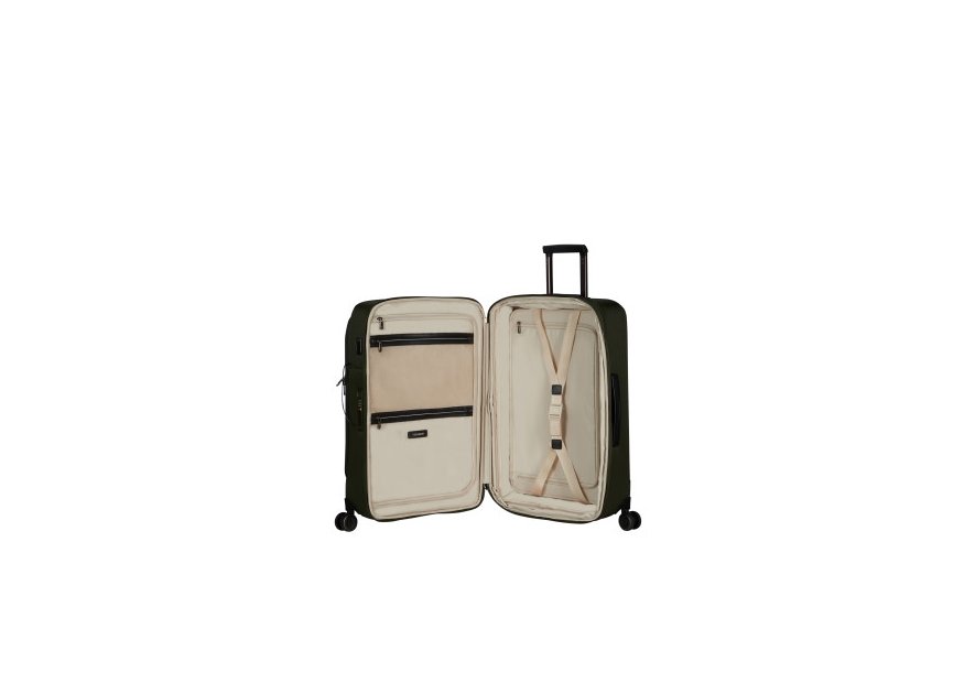 Samsonite 149844 - NYLON/CUIR - VERT FÔRET valise 67cm splendix Valises