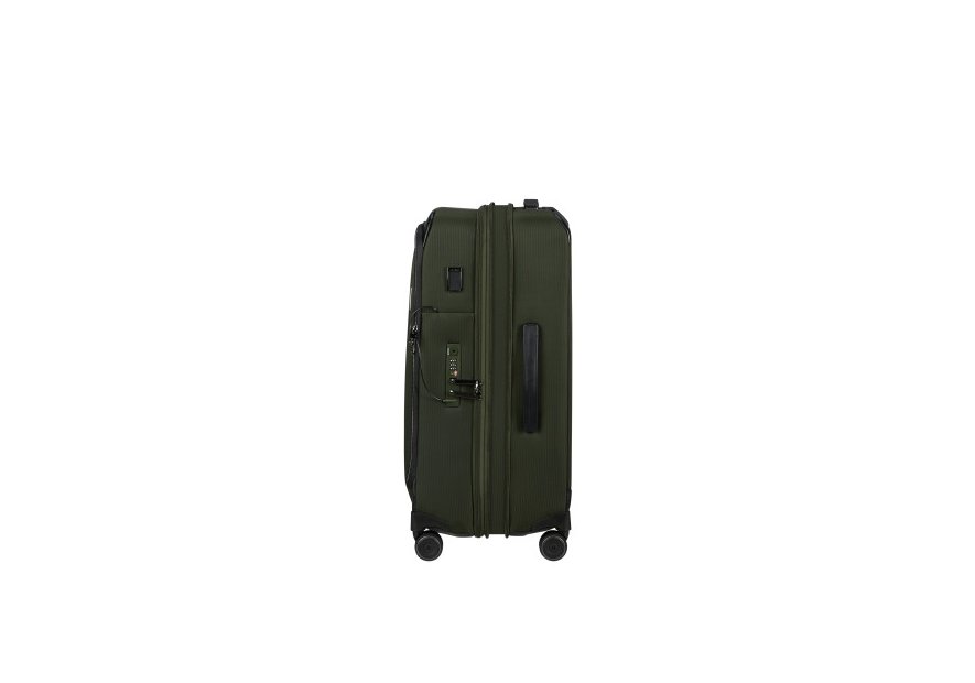 Samsonite 149844 - NYLON/CUIR - VERT FÔRET valise 67cm splendix Valises
