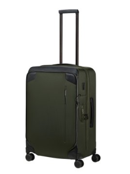 Samsonite 149844 - NYLON/CUIR - VERT FÔRET valise 67cm splendix Valises