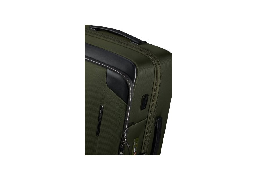 Samsonite 149844 - NYLON/CUIR - VERT FÔRET valise 67cm splendix Valises