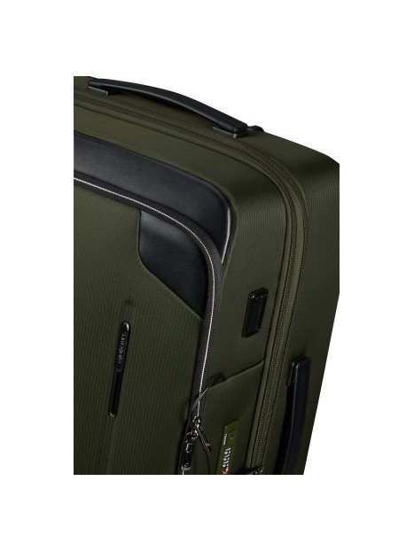 Samsonite 149844 - NYLON/CUIR - VERT FÔRET valise 67cm splendix Valises