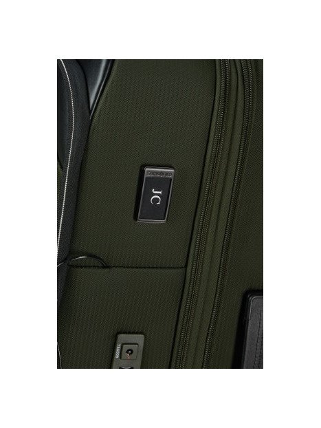 Samsonite 149844 - NYLON/CUIR - VERT FÔRET valise 67cm splendix Valises