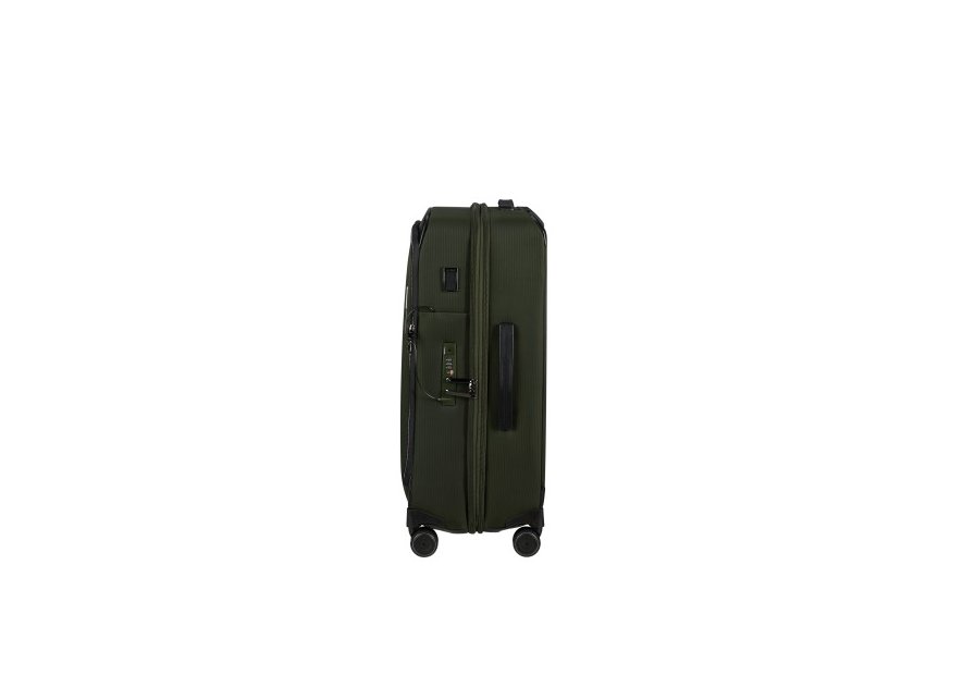 Samsonite 149844 - NYLON/CUIR - VERT FÔRET valise 67cm splendix Valises