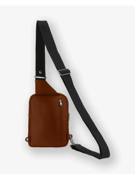 Les Ateliers Foures 9169 - CUIR DE VACHETTE - FAUVE holster épaule rabat baroudeur pallas banane d'epaule