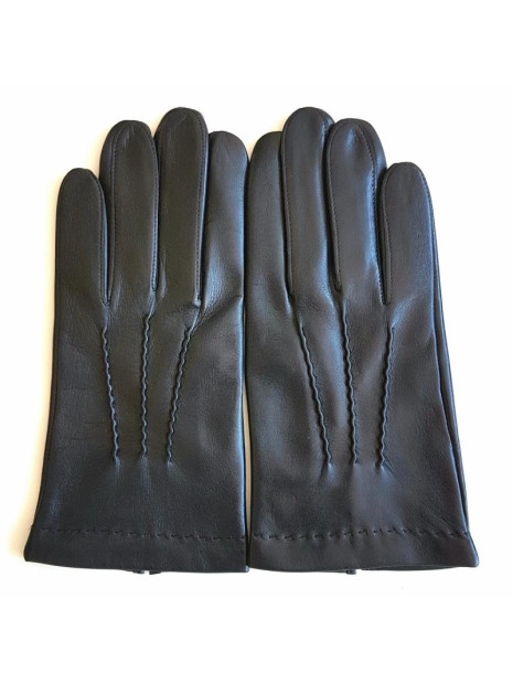 Poujade P60 DC/TACTIL - CUIR D'AGNEAU -  gants homme tactil henry gants