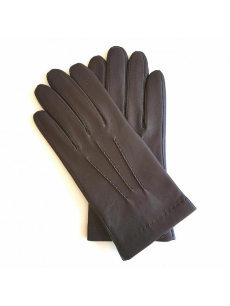 Poujade P60 DC/TACTIL - CUIR D'AGNEAU -  gants homme tactil henry Gants