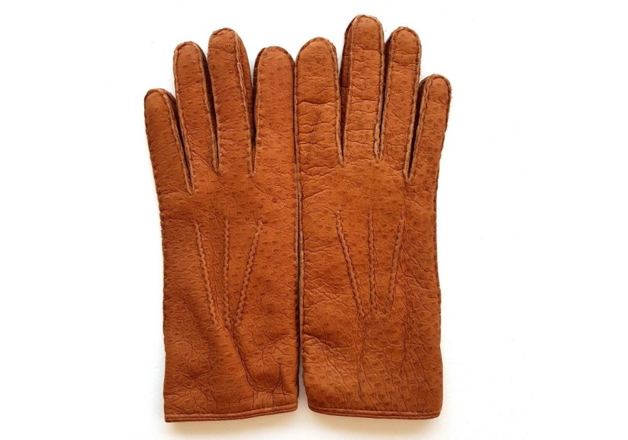 Poujade 122PBDA - PECARI - CORK gants homme pécari doublé alcantara paul Gants