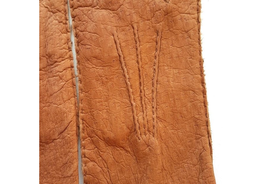 Poujade 122PBDA - PECARI - CORK gants homme pécari doublé alcantara paul Gants