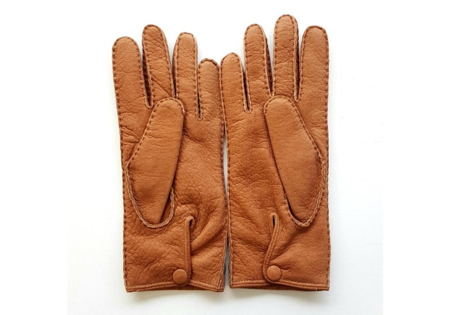Poujade 551PBDA - PECARI - CORK poujade-pécari-gant femme dble alpaga Gants