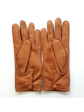 Poujade 551PBDA - PECARI - CORK poujade-pécari-gant femme dble alpaga Gants