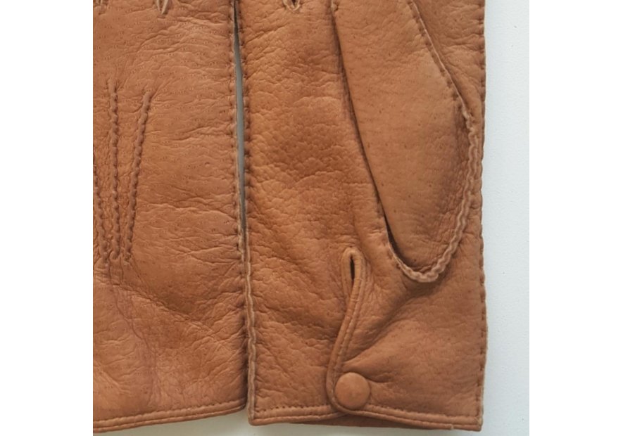 Poujade 551PBDA - PECARI - CORK poujade-pécari-gant femme dble alpaga Gants