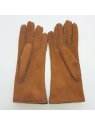 Poujade 55/06 - CUIR D'AGNEAU - CHESNUT gants femme curly anastasia gants-femme