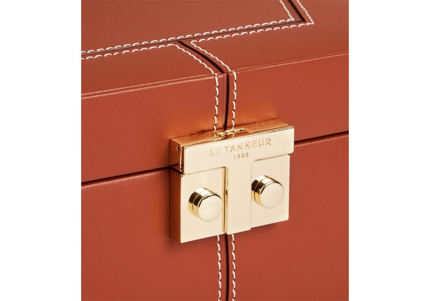 Le Tanneur TBJ7400 - CUIR DE VACHETTE - ACA coffret à bijoux hdg Coffrets à bijoux