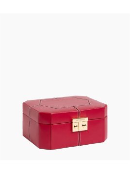 Le Tanneur TBJ7400 - CUIR DE VACHETTE - GRE coffret à bijoux hdg Coffrets à bijoux