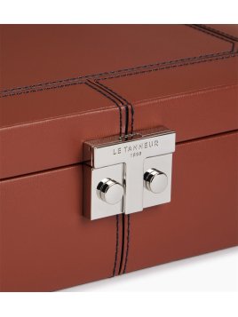 Le Tanneur TBJ7500 - CUIR DE VACHETTE - ACA coffret 6 monstres et bagues btn Coffrets à bijoux