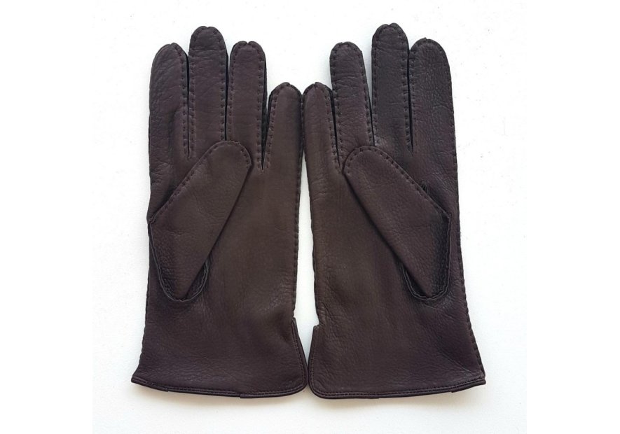 Poujade 5504DC - CERF - MARRON gants homme poujade cerf marc Gants