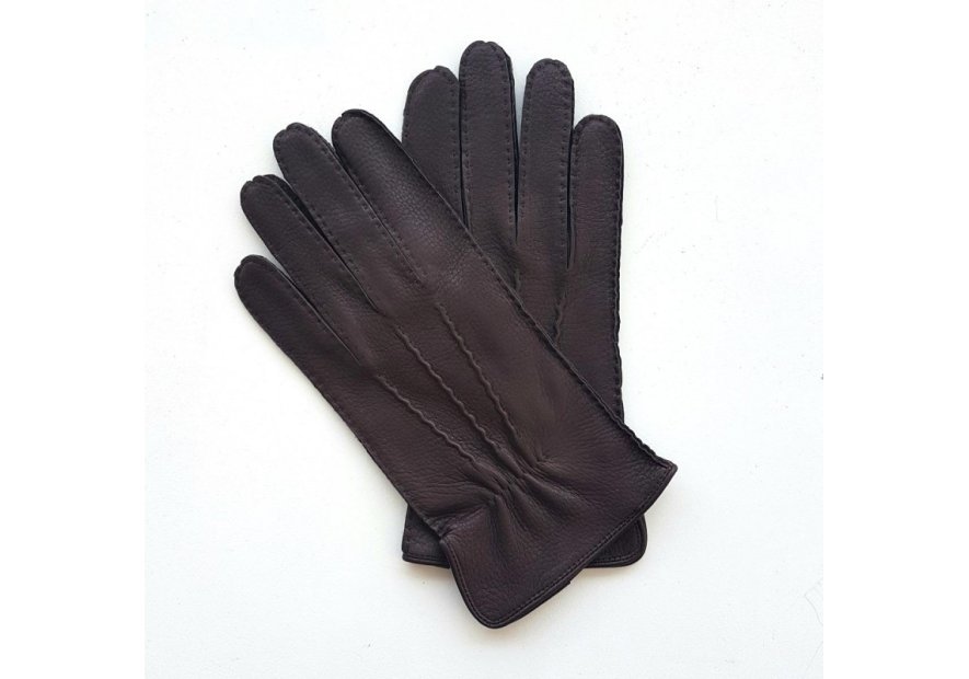 Poujade 5504DC - CERF - MARRON gants homme poujade cerf marc Gants