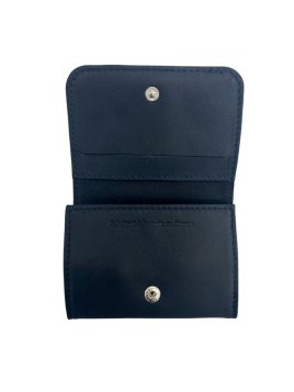 Les Ateliers Foures B24 - CUIR DE VACHETTE - NUIT porte monnaie et billet boite les ateliers fourès Portefeuilles