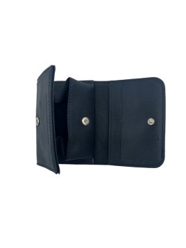 Les Ateliers Foures B24 - CUIR DE VACHETTE - NUIT porte monnaie et billet boite les ateliers fourès Portefeuilles