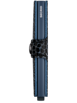 Secrid MGI - ALUMINIUM/CUIR - GIRAFFINA porte cartes miniwallet giraffina Porte-cartes