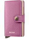 Secrid MPE - ALUMINIUM/CUIR - ORCHIDÉE porte carte secrid pebble pcartes-credit