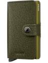 Secrid MC - CUIR DE VACHETTE - KELP porte cartes miniwallet crisple porte-cartes