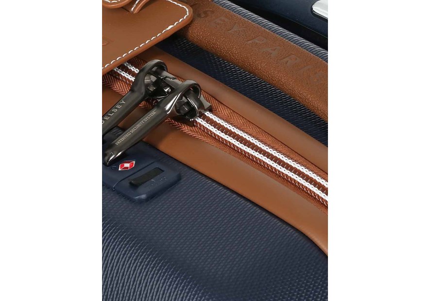 Delsey 1676801 - POLYCARBONATE - MARINE valise cabine chaletet air 55x35x20 valise cabine