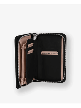 Les Ateliers Foures H58 portefeuille en cuir lisse persephone Porte-monnaie Femme