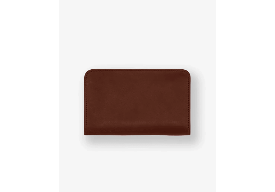 Les Ateliers Foures H58 - CUIR DE VACHETTE - FAUVE portefeuille en cuir lisse persephone Porte-monnaie