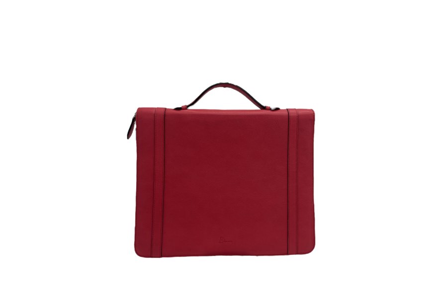 Patrick Blanc BU1803 - CUIR DE VACHETTE - ROUG noelie conferencier Sac business