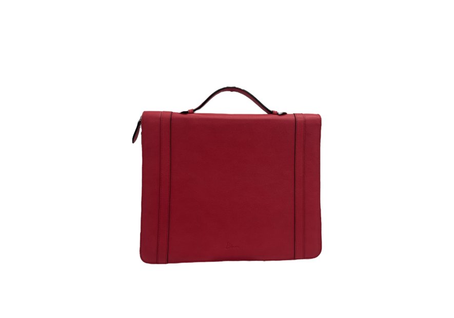 Patrick Blanc BU1803 - CUIR DE VACHETTE - ROUG noelie conferencier Sac business