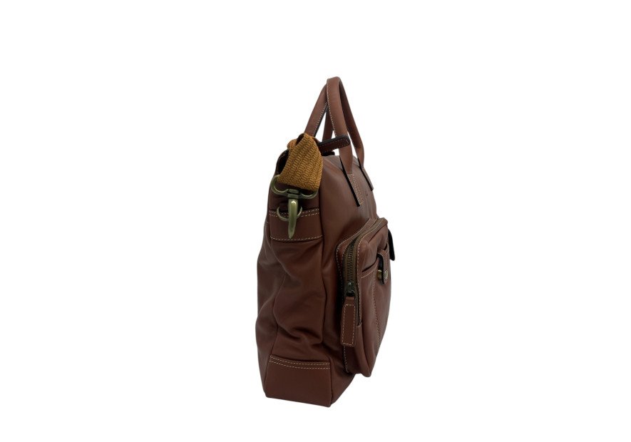Patrick Blanc 450018 - CUIR DE VACHETTE - COGN simon porte documets Porte-documents