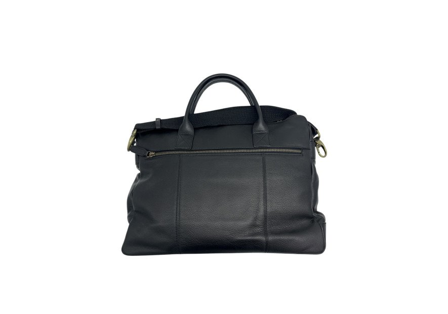 Patrick Blanc 460003 - CUIR DE VACHETTE - NOIR charly porte documents Porte-documents