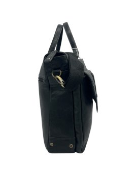 Patrick Blanc 410039 - CUIR DE MOUTON - NOIR 410039 Porte-documents