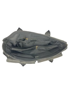 Patrick Blanc 410039 - CUIR DE MOUTON - NOIR 410039 Porte-documents