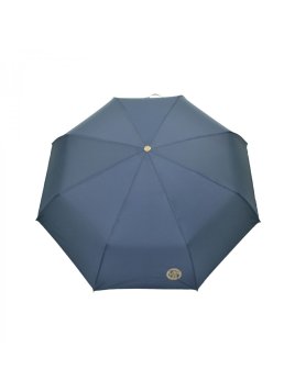 Maison Pierre Vaux L202 - POLYESTER - BLEU PÉTROLE lancel - broderie - parapluie homme pliant auto Petite maroquinerie