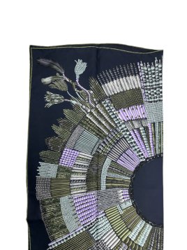 Longchamp 6379/SOI collier massai carre de soie