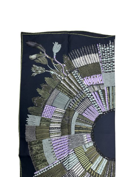 Longchamp 6379/SOI collier massai carre-de-soie