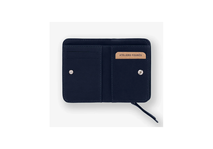 Les Ateliers Foures B23 porte monnaie et billet zip dos à dos mixte pmpb
