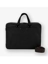 Les Ateliers Foures 9952 - CUIR DE VACHETTE - NOIR porte documents business 3 compartiments baroudeur sac-business