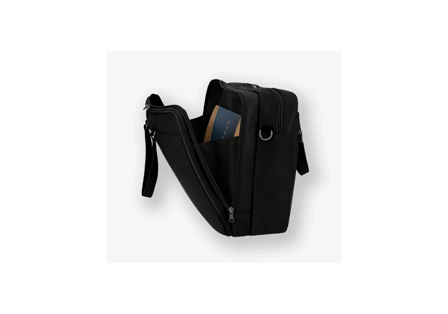 Les Ateliers Foures 9952 porte documents business 3 compartiments baroudeur Sac business