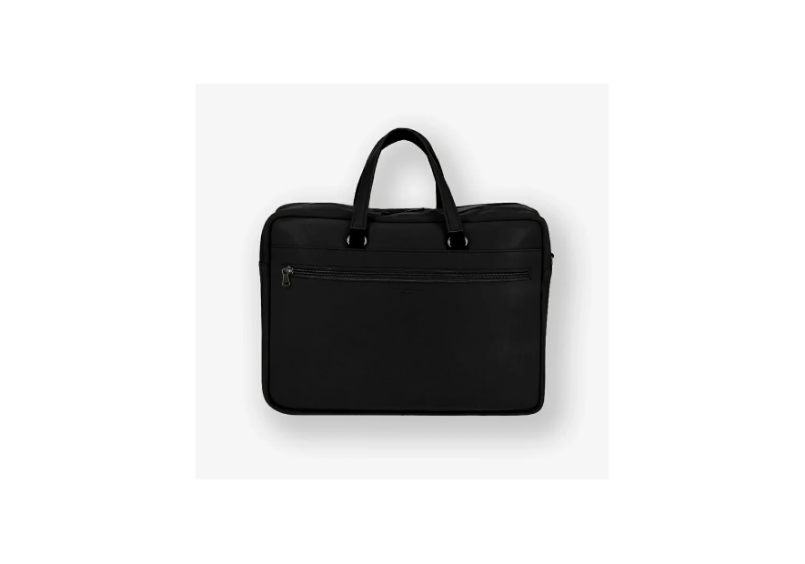Les Ateliers Foures 9952 - CUIR DE VACHETTE - NOIR fourès-baroudeur-business 3 soufflets Porte-documents