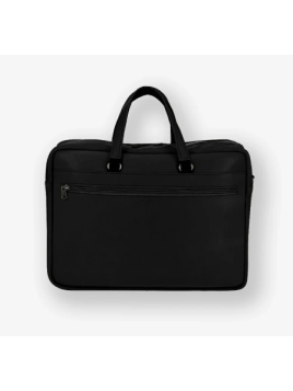 Les Ateliers Foures 9952 - CUIR DE VACHETTE - NOIR fourès-baroudeur-business 3 soufflets Porte-documents