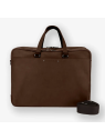 Les Ateliers Foures 9952 - CUIR DE VACHETTE - COGNAC porte documents business 3 compartiments baroudeur sac-business