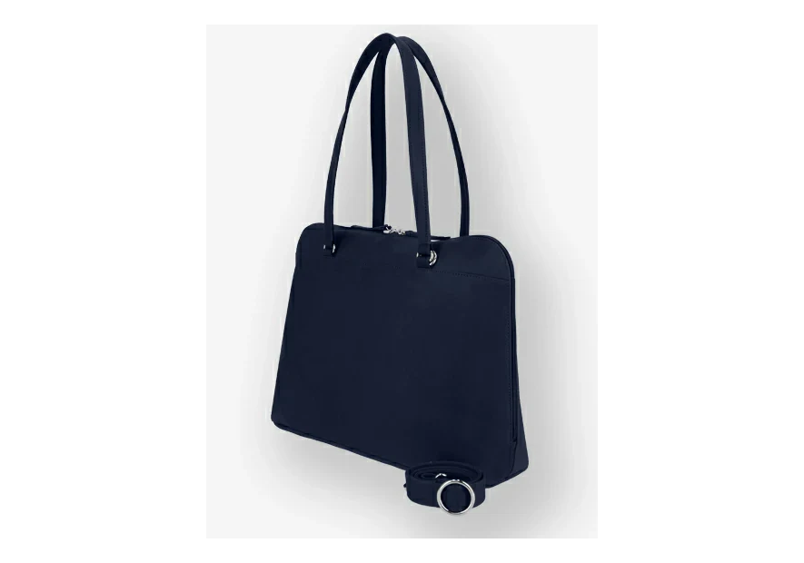 Les Ateliers Foures B559 - CUIR DE VACHETTE - OCEAN fourès-baroudeuse-shopping affaire Sac business