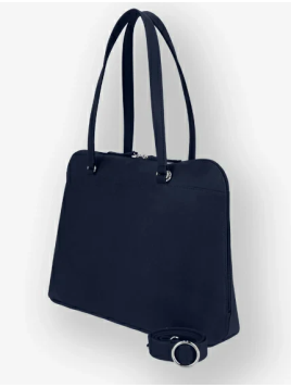 Les Ateliers Foures B559 - CUIR DE VACHETTE - OCEAN fourès-baroudeuse-shopping affaire Sac business