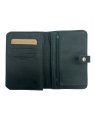Les Ateliers Foures B52 - CUIR DE VACHETTE - FORET portefeuille petit format avec patte pression portefeuille-homme