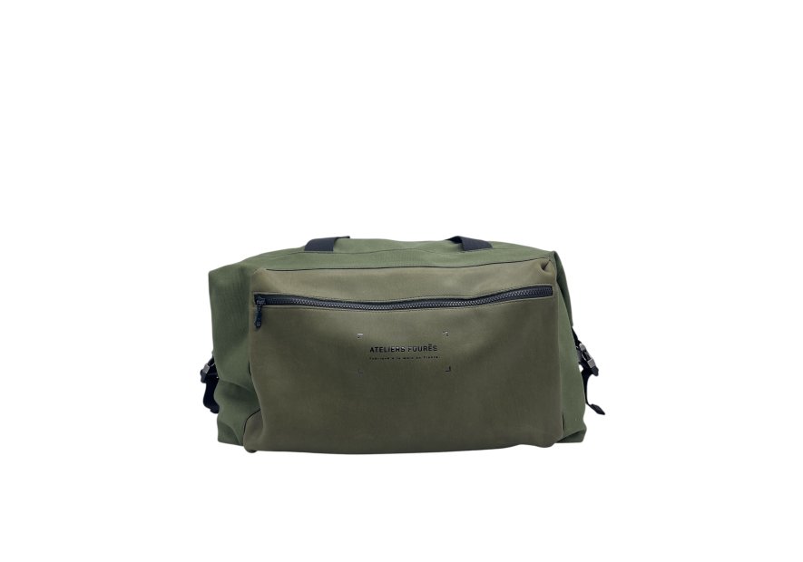 Les Ateliers Foures R924 - TOILE DE COTON ET CUIR -  les ateliers fourès- aristote- sac de voyage Sacs de voyage