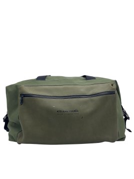 Les Ateliers Foures R924 - TOILE DE COTON ET CUIR -  les ateliers fourès- aristote- sac de voyage Sacs de voyage