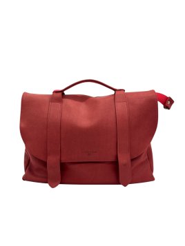 Les Ateliers Foures B545 - CUIR DE VACHETTE - ROUGE b545 Sac business